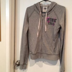 PINK Victoria’s Secret gray hoodie